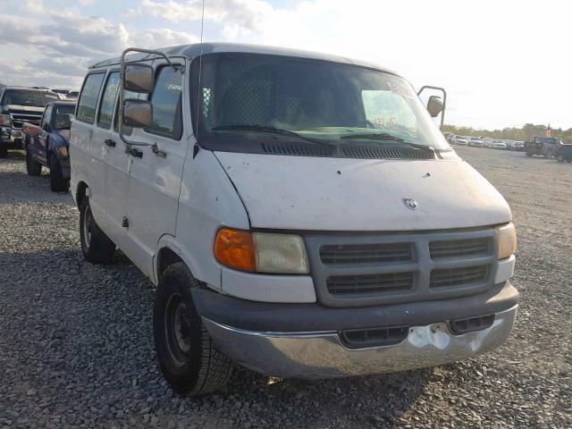 2B7HB11X22K128675 - 2002 DODGE RAM VAN B1 WHITE photo 1