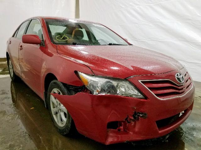 4T4BF3EK4BR214361 - 2011 TOYOTA CAMRY BASE RED photo 1