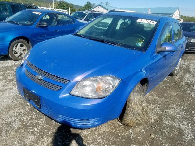 1G1AL58F587246412 - 2008 CHEVROLET COBALT LT BLUE photo 2