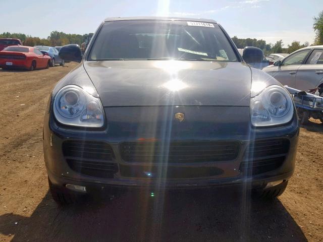 WP1AB29P86LA66859 - 2006 PORSCHE CAYENNE S BLACK photo 9