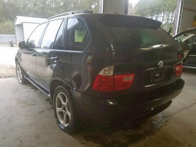 WBAFA53521LM76274 - 2001 BMW X5 3.0I BLACK photo 3