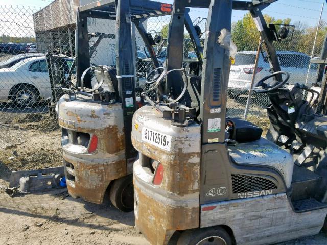 CP1F29W0143 - 2012 NISSAN FORKLIFT SILVER photo 6