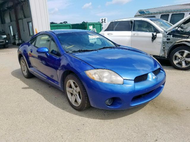 4A3AK24F96E046749 - 2006 MITSUBISHI ECLIPSE GS BLUE photo 1