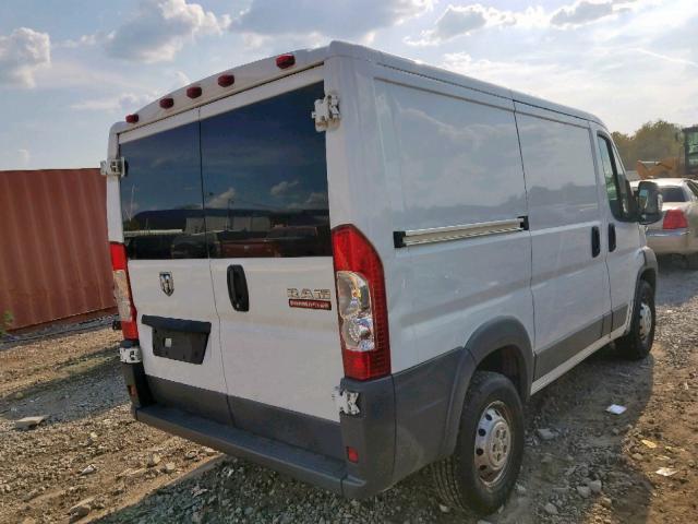 3C6TRVNG3HE541835 - 2017 RAM PROMASTER WHITE photo 4