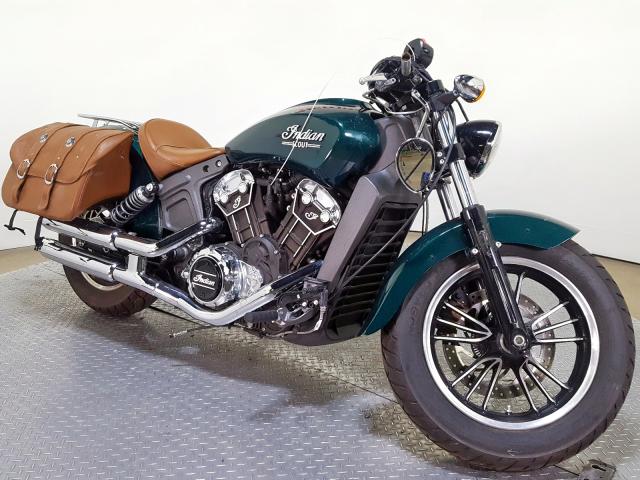 56KMSA005K3139134 - 2019 INDIAN MOTORCYCLE CO. SCOUT ABS GREEN photo 2