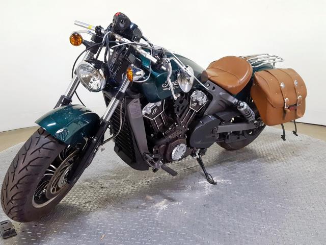 56KMSA005K3139134 - 2019 INDIAN MOTORCYCLE CO. SCOUT ABS GREEN photo 4