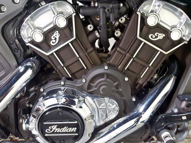 56KMSA005K3139134 - 2019 INDIAN MOTORCYCLE CO. SCOUT ABS GREEN photo 9