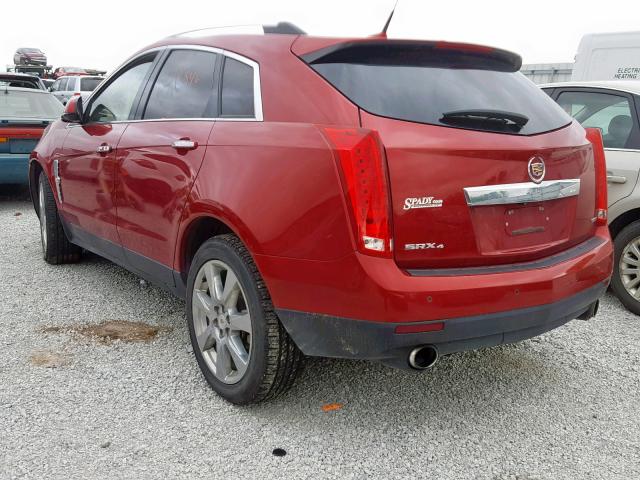 3GYFNEE32CS654940 - 2012 CADILLAC SRX PERFOR MAROON photo 3