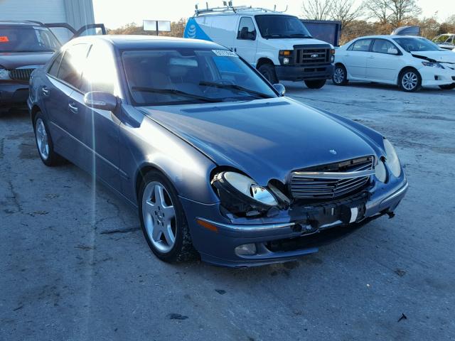 WDBUF65JX5A639149 - 2005 MERCEDES-BENZ E 320 BLUE photo 1