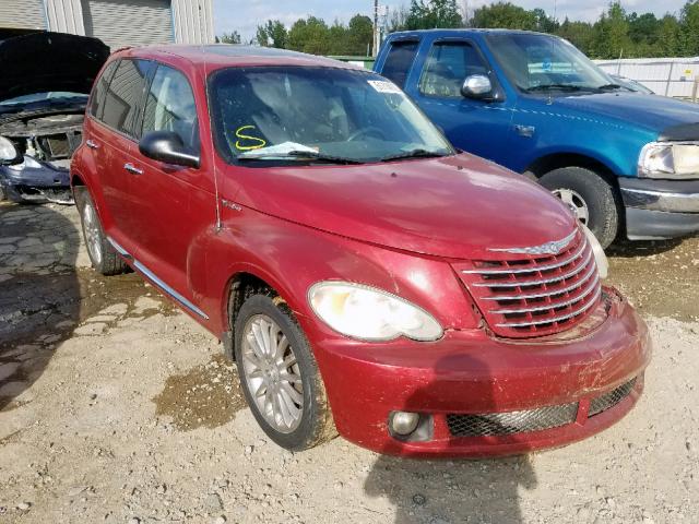 3A8FY68858T155215 - 2008 CHRYSLER PT CRUISER RED photo 1