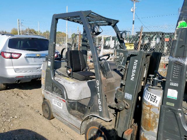 CP1F29W0592 - 2012 NISSAN FORKLIFT SILVER photo 1