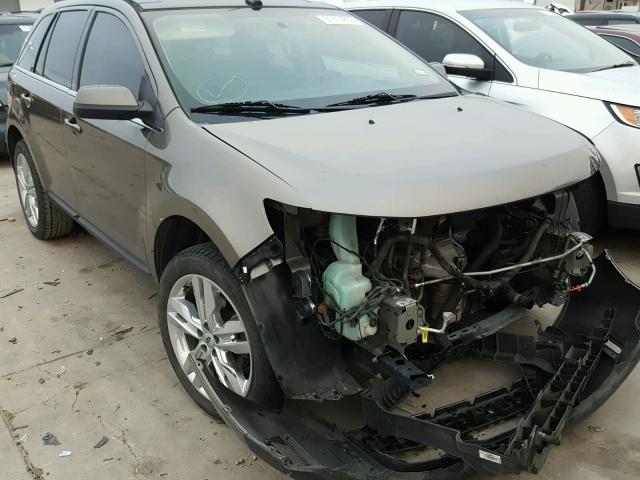 2FMDK3KCXDBC25708 - 2013 FORD EDGE LIMIT GRAY photo 1