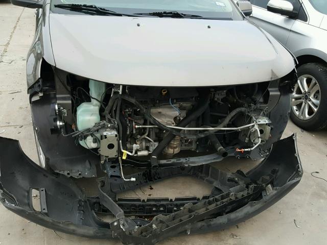 2FMDK3KCXDBC25708 - 2013 FORD EDGE LIMIT GRAY photo 9