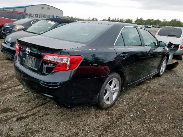 4T1BF1FK0CU615033 - 2012 TOYOTA CAMRY BASE BLACK photo 4