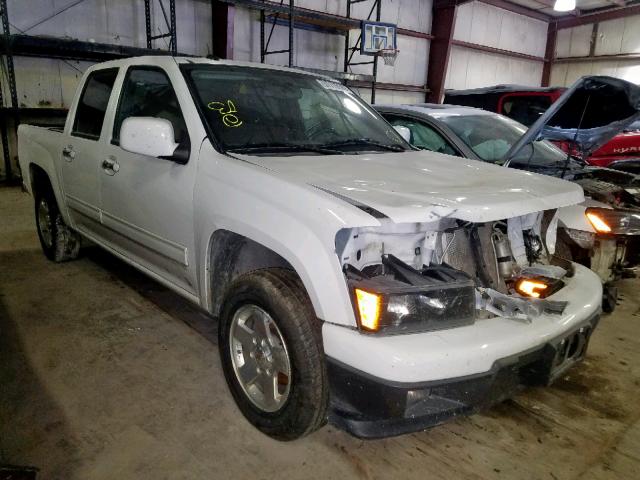 1GCDSCF98C8147790 - 2012 CHEVROLET COLORADO L WHITE photo 1