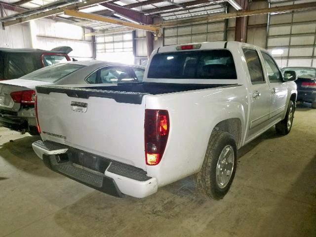 1GCDSCF98C8147790 - 2012 CHEVROLET COLORADO L WHITE photo 4