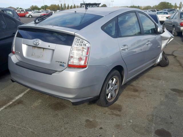 JTDKB20U997876796 - 2009 TOYOTA PRIUS SILVER photo 4