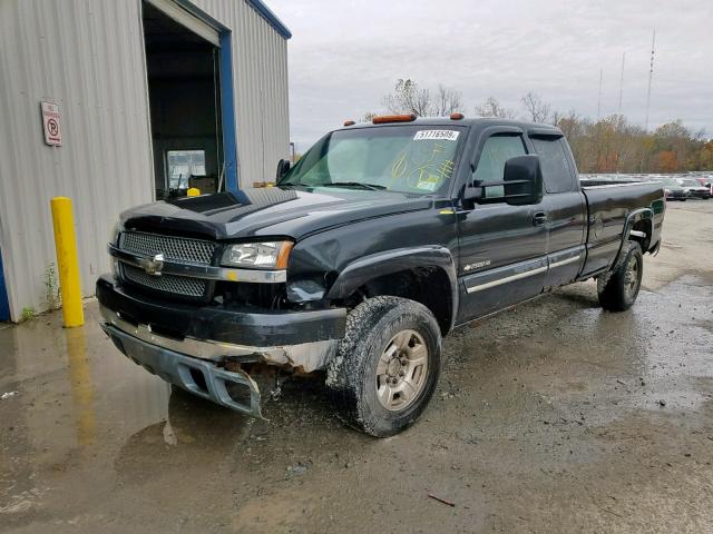 1GCHK29U53E367787 - 2003 CHEVROLET SILVERADO BLACK photo 9