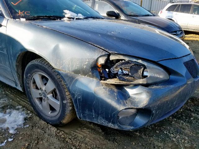 2G2WP552861276330 - 2006 PONTIAC GRAND PRIX BLUE photo 9
