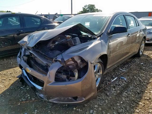 1G1ZB5E14BF315389 - 2011 CHEVROLET MALIBU LS TAN photo 2