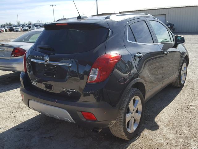 KL4CJASB7FB166361 - 2015 BUICK ENCORE BLACK photo 4