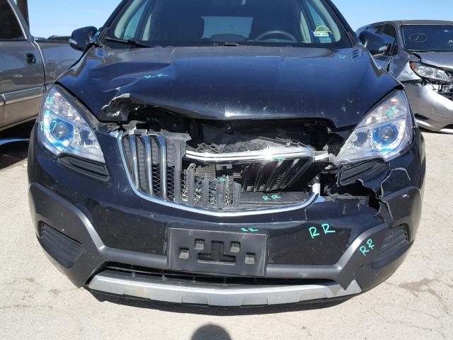 KL4CJASB7FB166361 - 2015 BUICK ENCORE BLACK photo 9