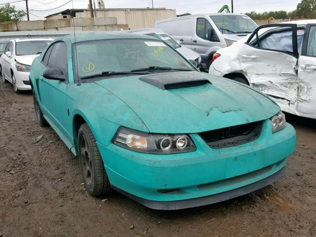 1FAFP40403F323701 - 2003 FORD MUSTANG GREEN photo 1