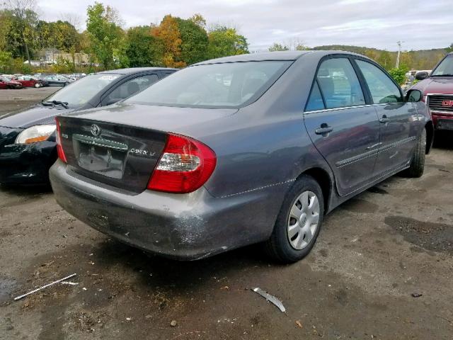 4T1BE32K93U778252 - 2003 TOYOTA CAMRY LE GRAY photo 4