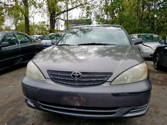 4T1BE32K93U778252 - 2003 TOYOTA CAMRY LE GRAY photo 9