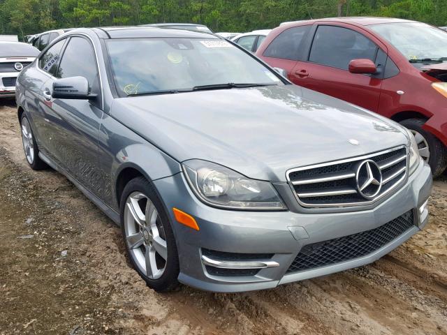 WDDGJ4HB6CF801337 - 2012 MERCEDES-BENZ C 250 GRAY photo 1