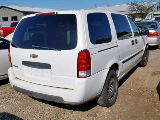 1GBDV13117D174616 - 2007 CHEVROLET UPLANDER I WHITE photo 4