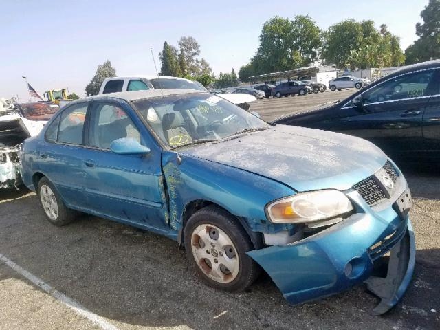 3N1CB51D24L889207 - 2004 NISSAN SENTRA 1.8 BLUE photo 1