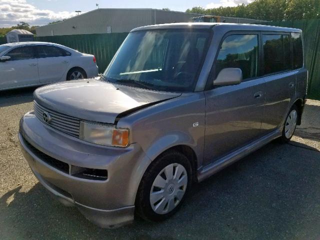 JTLKT324364050818 - 2006 TOYOTA SCION XB ნაცრისფერი ფოტო 2