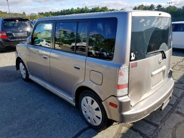 JTLKT324364050818 - 2006 TOYOTA SCION XB ნაცრისფერი ფოტო 3