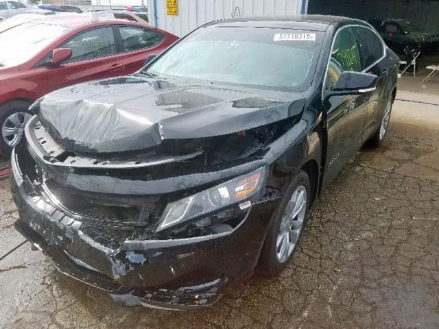 2G1115S31G9107640 - 2016 CHEVROLET IMPALA LT BLACK photo 2