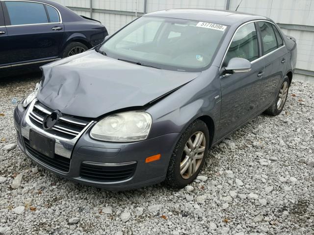 3VWEG71K67M079530 - 2007 VOLKSWAGEN JETTA WOLF GRAY photo 2