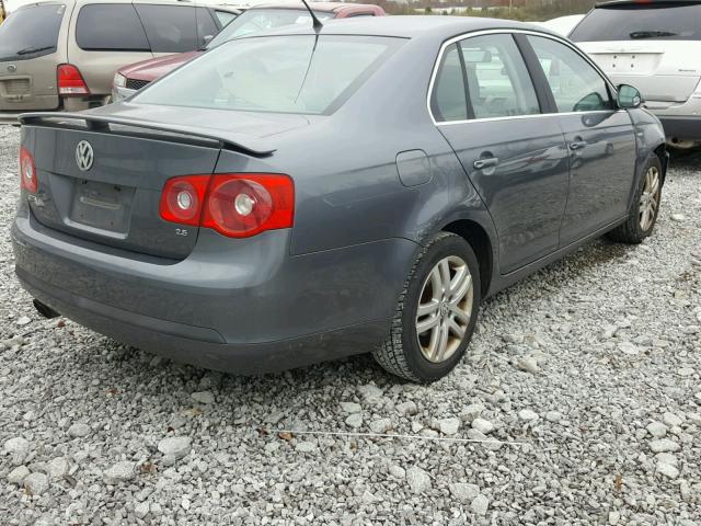 3VWEG71K67M079530 - 2007 VOLKSWAGEN JETTA WOLF GRAY photo 4