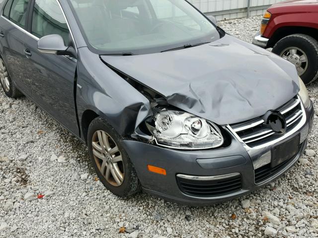 3VWEG71K67M079530 - 2007 VOLKSWAGEN JETTA WOLF GRAY photo 9