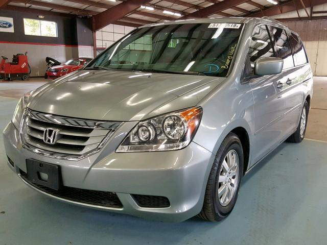 5FNRL38769B000889 - 2009 HONDA ODYSSEY EX GRAY photo 2