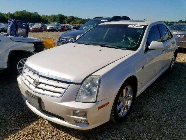 1G6DW677660143150 - 2006 CADILLAC STS WHITE photo 2