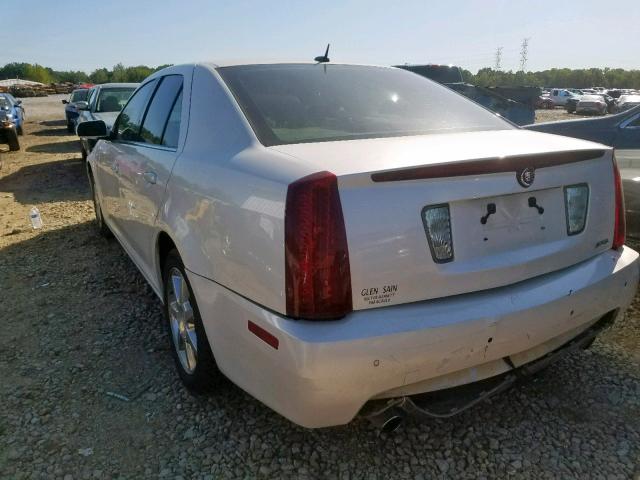 1G6DW677660143150 - 2006 CADILLAC STS WHITE photo 3