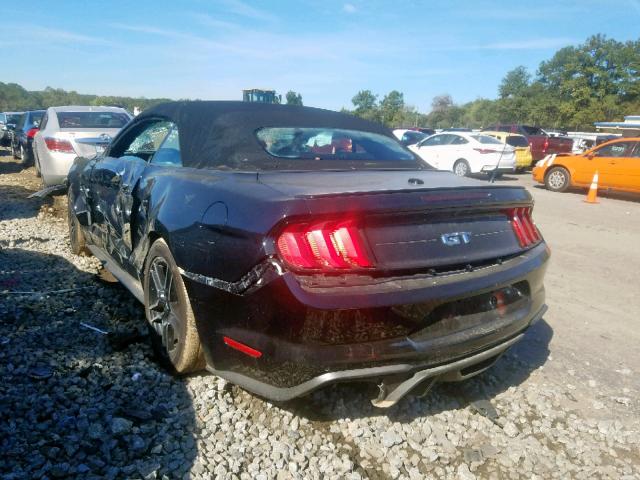1FATP8FF7K5151044 - 2019 FORD MUSTANG GT BLACK photo 3