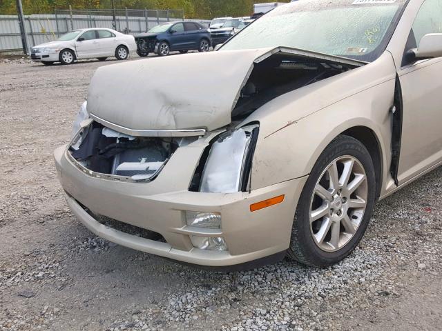 1G6DW677670182502 - 2007 CADILLAC STS TAN photo 9