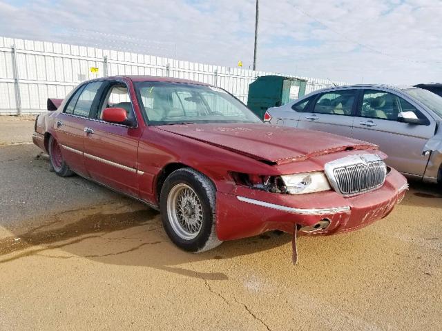 2MEFM75W4XX698482 - 1999 MERCURY GRAND MARQ MAROON photo 1