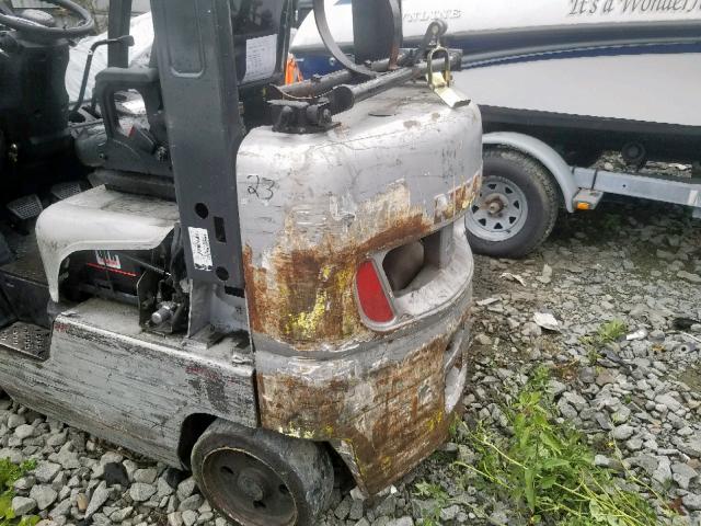 CP1F29P6125 - 2010 NISSAN FORKLIFT SILVER photo 9