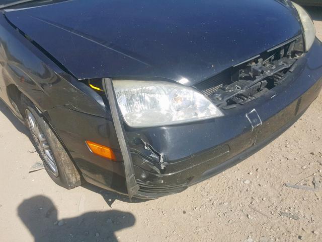 1FAFP34N76W109953 - 2006 FORD FOCUS ZX4 BLACK photo 9