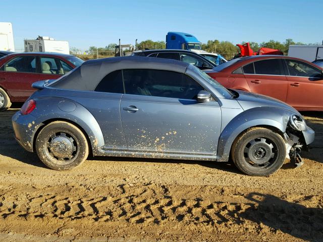 3VW517AT3GM812689 - 2016 VOLKSWAGEN BEETLE S/S BLUE photo 9