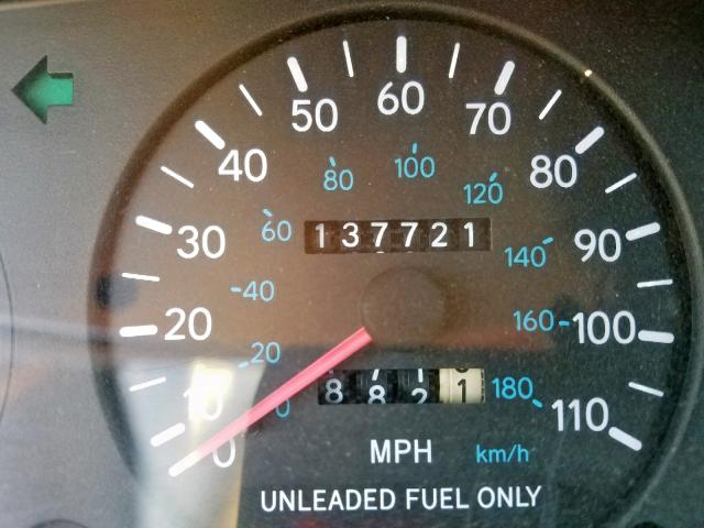 1Y1SK5262SZ038454 - 1995 GEO PRIZM BASE RED photo 8