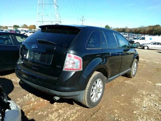 2FMDK3JC5ABA75200 - 2010 FORD EDGE SEL BLACK photo 4