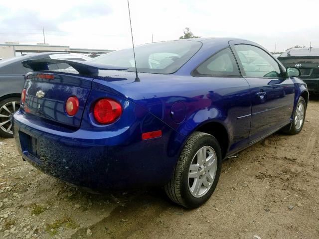 1G1AL15FX77385477 - 2007 CHEVROLET COBALT LT BLUE photo 4